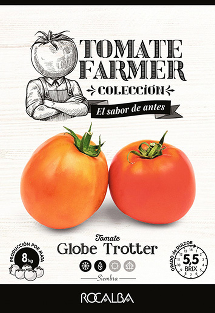 Tomato Globe Trotter (Farmer) Rocalba 20 grains