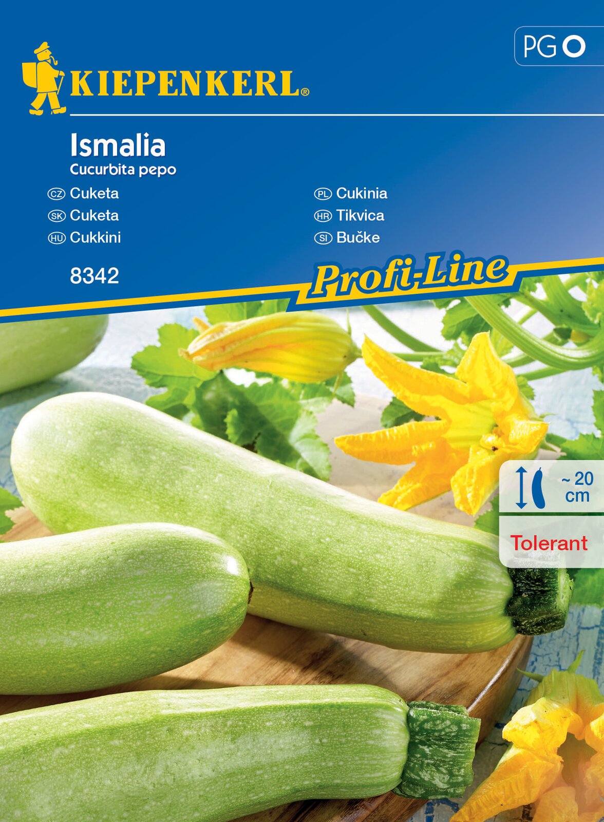 Courgette Ismalia F1 Kiepenkerl Approx. 6 seeds