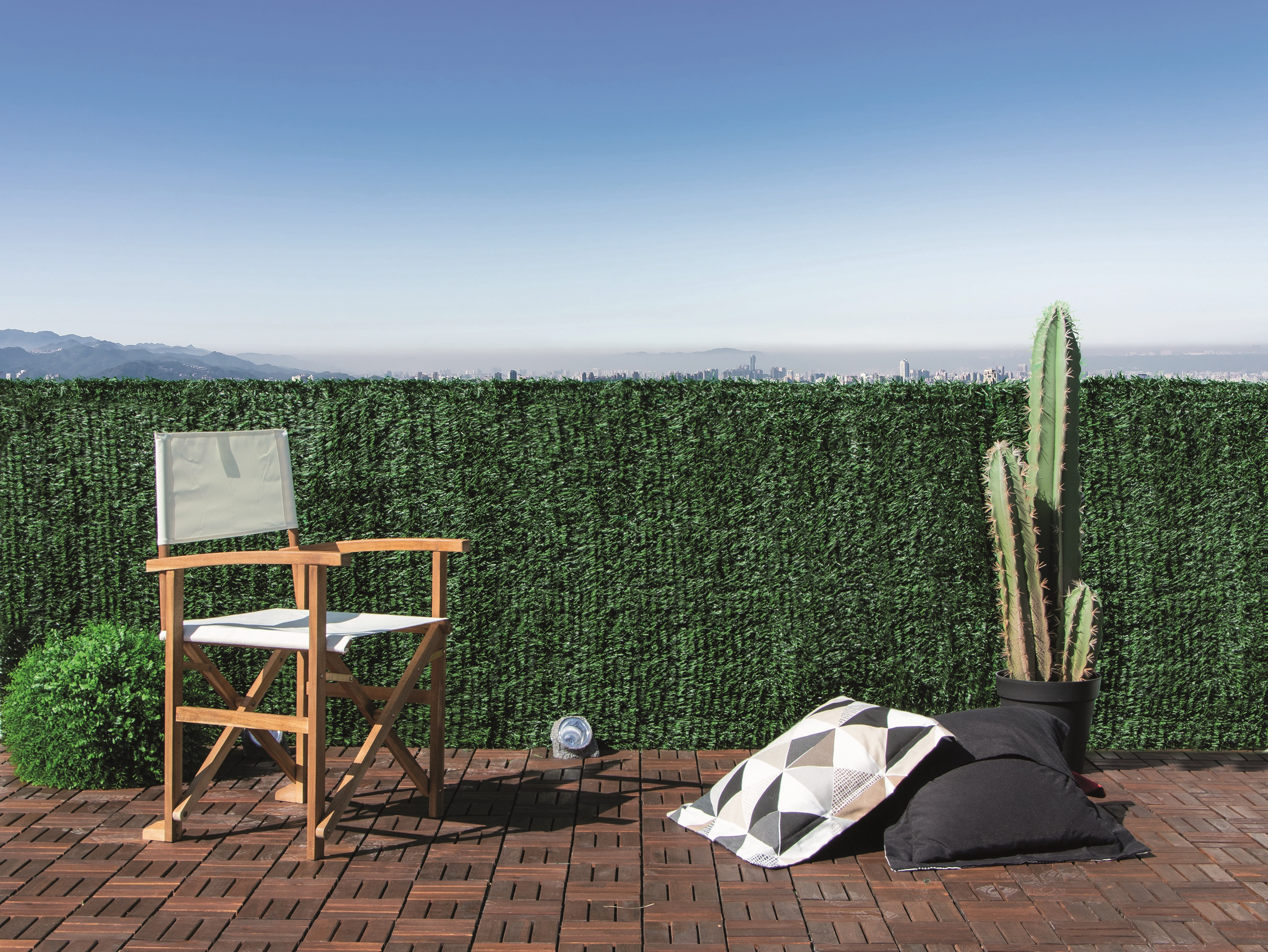 Mesterséges sövény Hidenatur Plus 1,5x3 m zöld