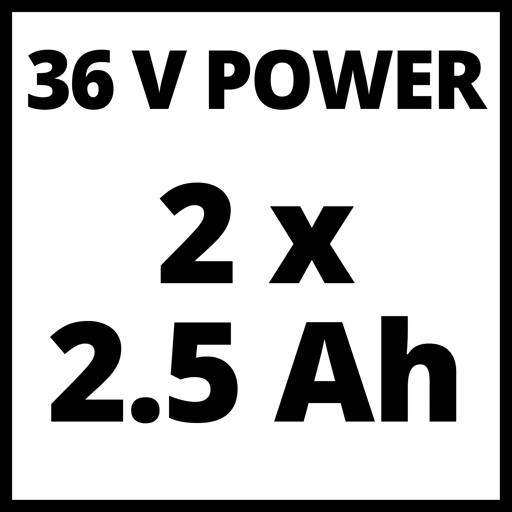 Einhell Akkumulátoros fűnyíró GE-CM 36/33 Li Kit (2*2,5 Ah)
