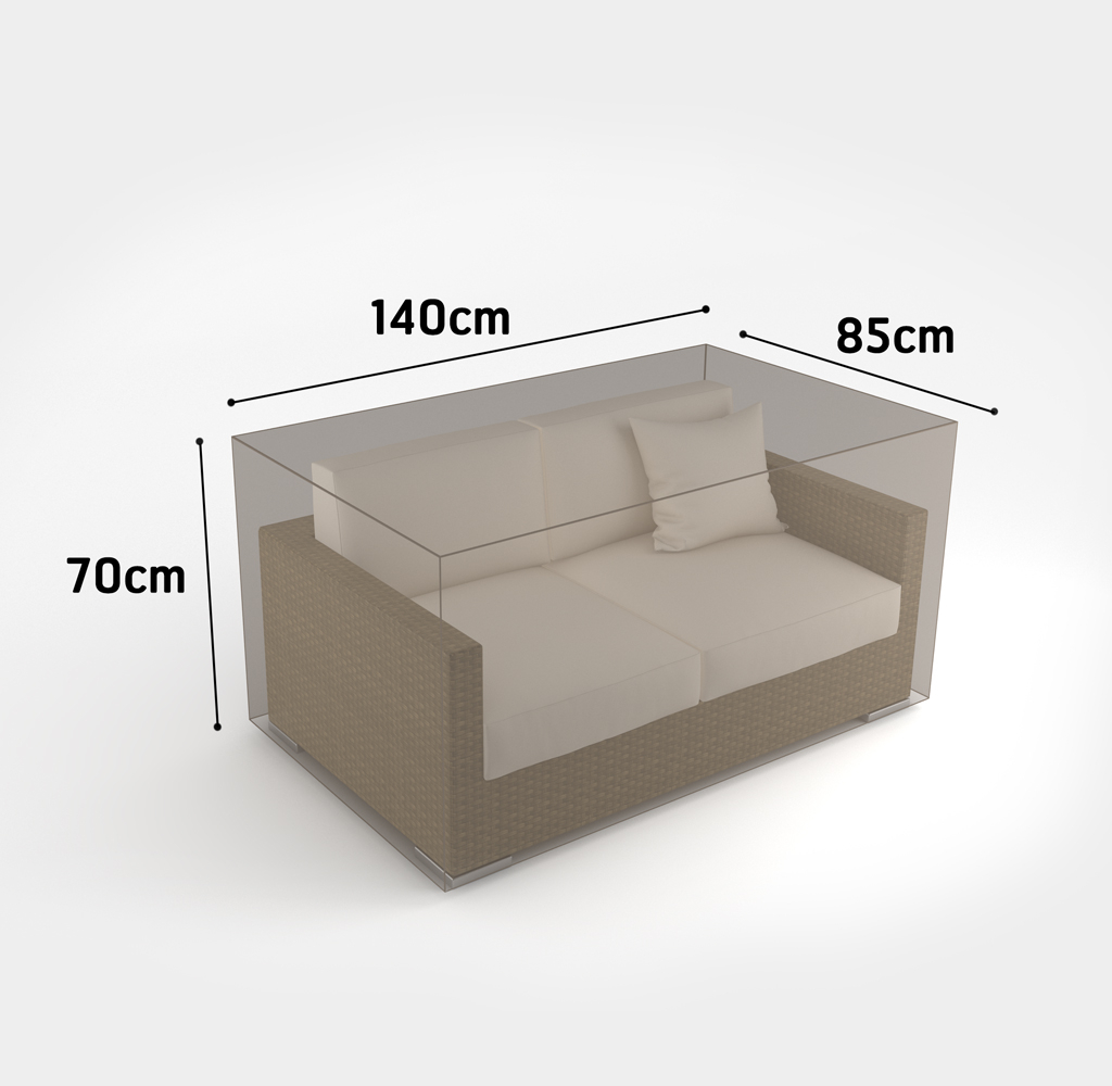 Kerti bútor takaró kétszemélyes kerti kanapéhoz Covertop 140x85x70 cm