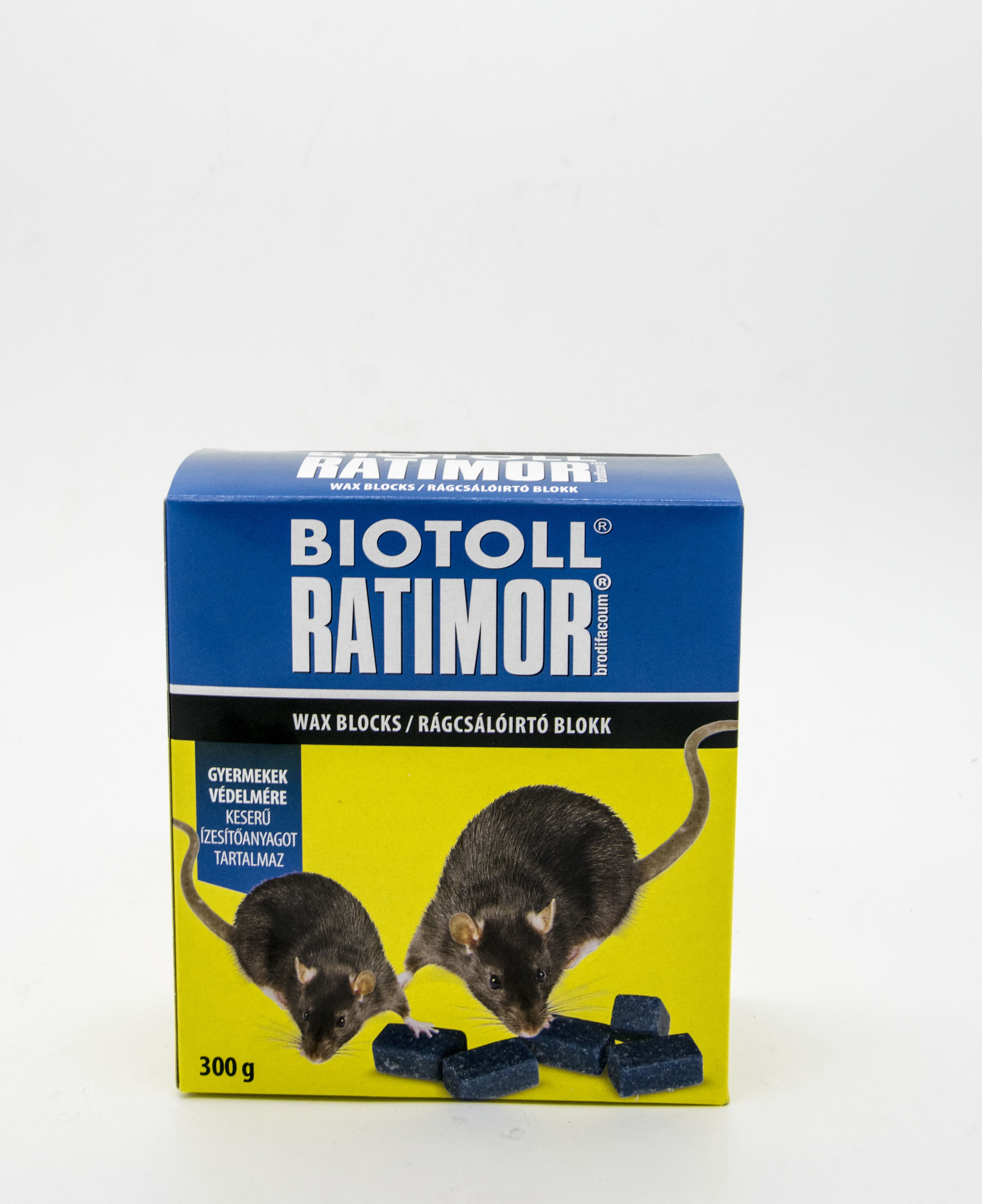 Biotoll Ratimor parfinos rágcsálóírtó blokk 300 g