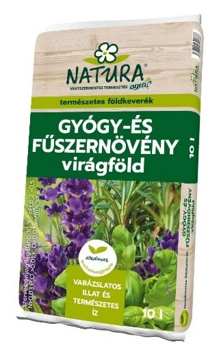 Virágföld Gyógynövényekhez Natura 10 l