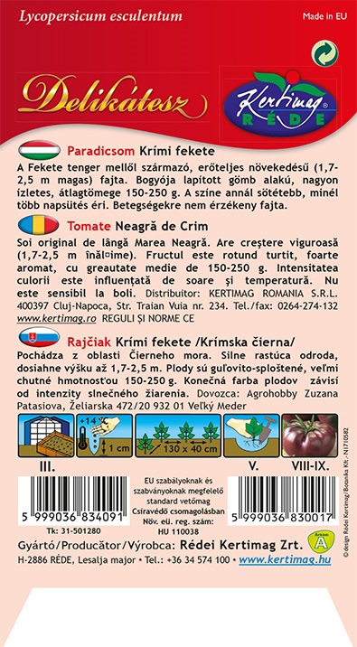 Paradicsom Krími fekete 0,3 g