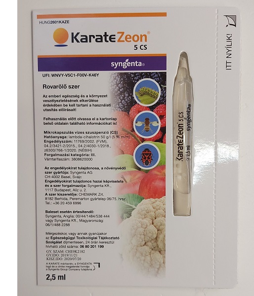 Karate Zeon 5 CS 2,5 ml