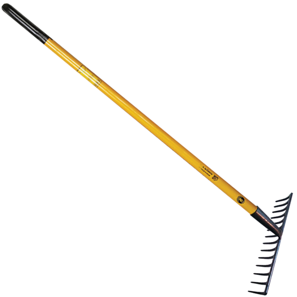 Gereblye 14 tooth with yellow handle MUTA PROFI