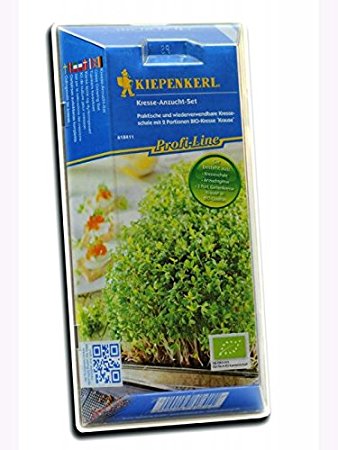 Germination tray Kiepenkerl 25x15 with cress seeds