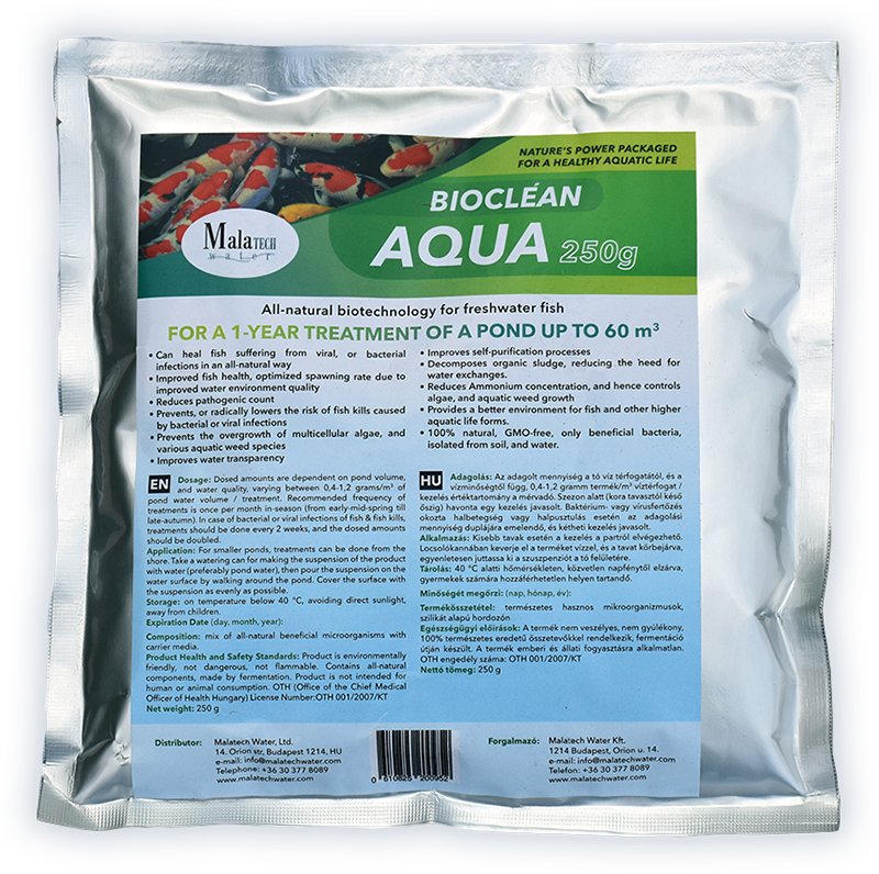 Bioclean Aqua Fish bioremediációs mkrobakészítmény 250 g