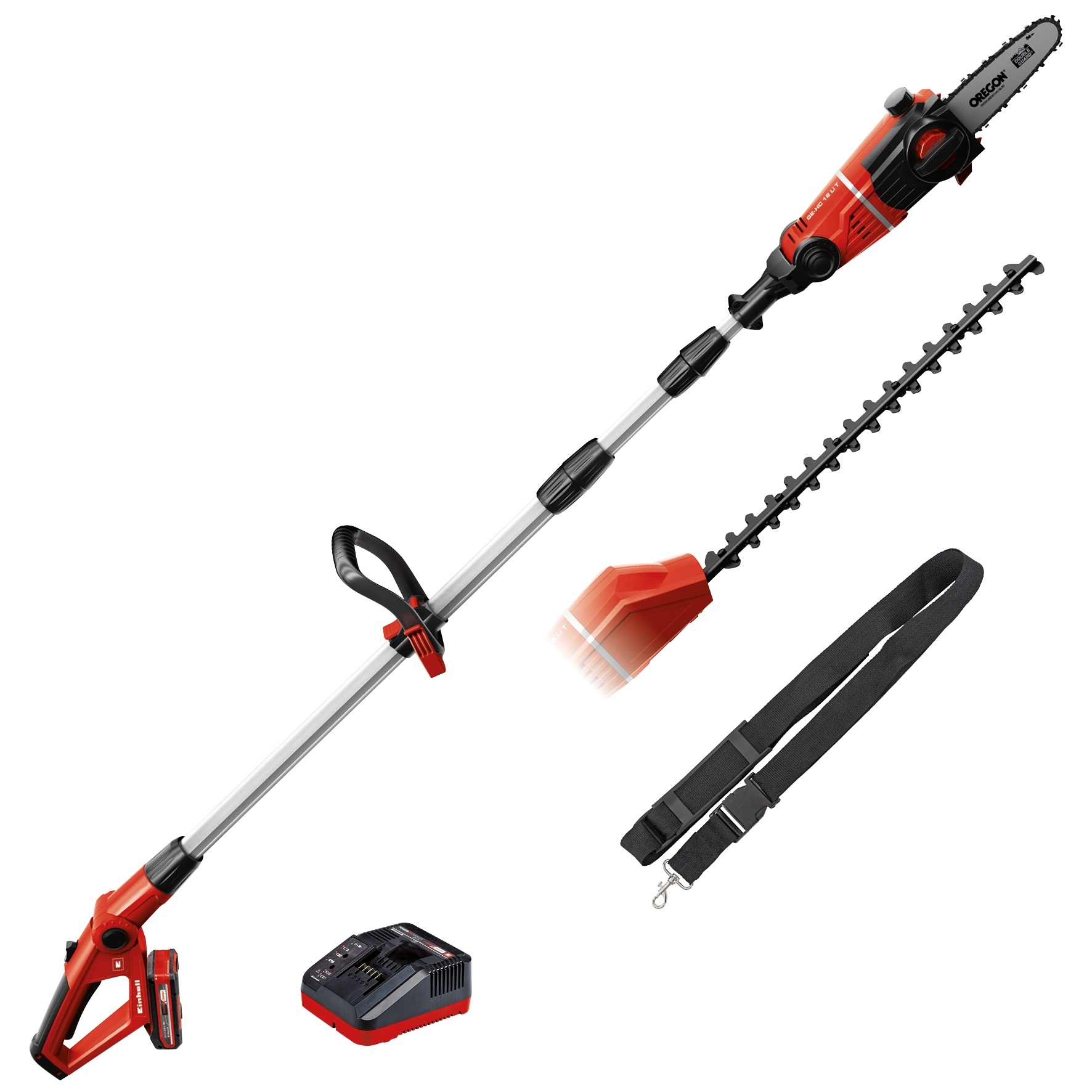 Einhell Akkumulátoros ágvágó és sövénynyíró GE-HC 18 Li T Kit (1x3,0Ah)