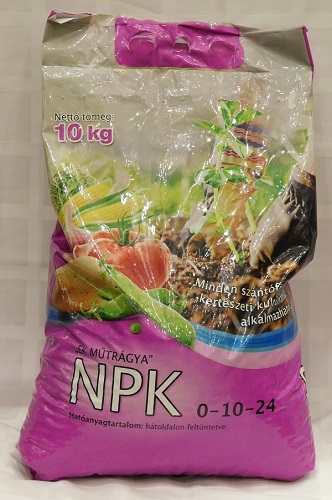 NPK 0-10-24 fertiliser 10 kg