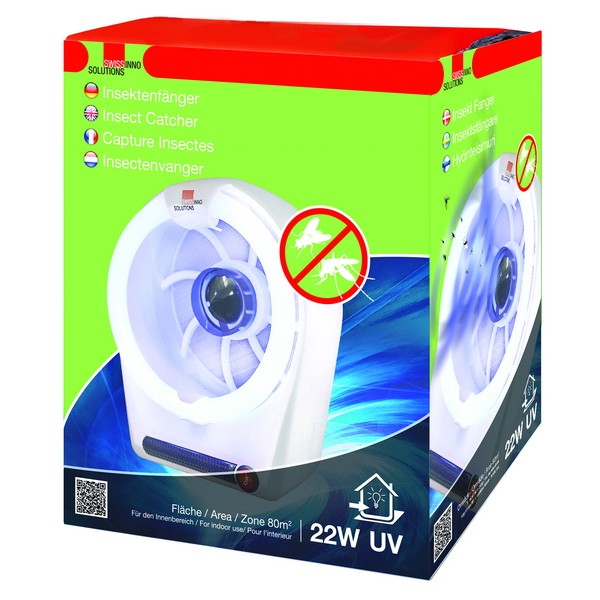 UV szúnyog-légy csapda, hálózati, 22 watt Swissinno