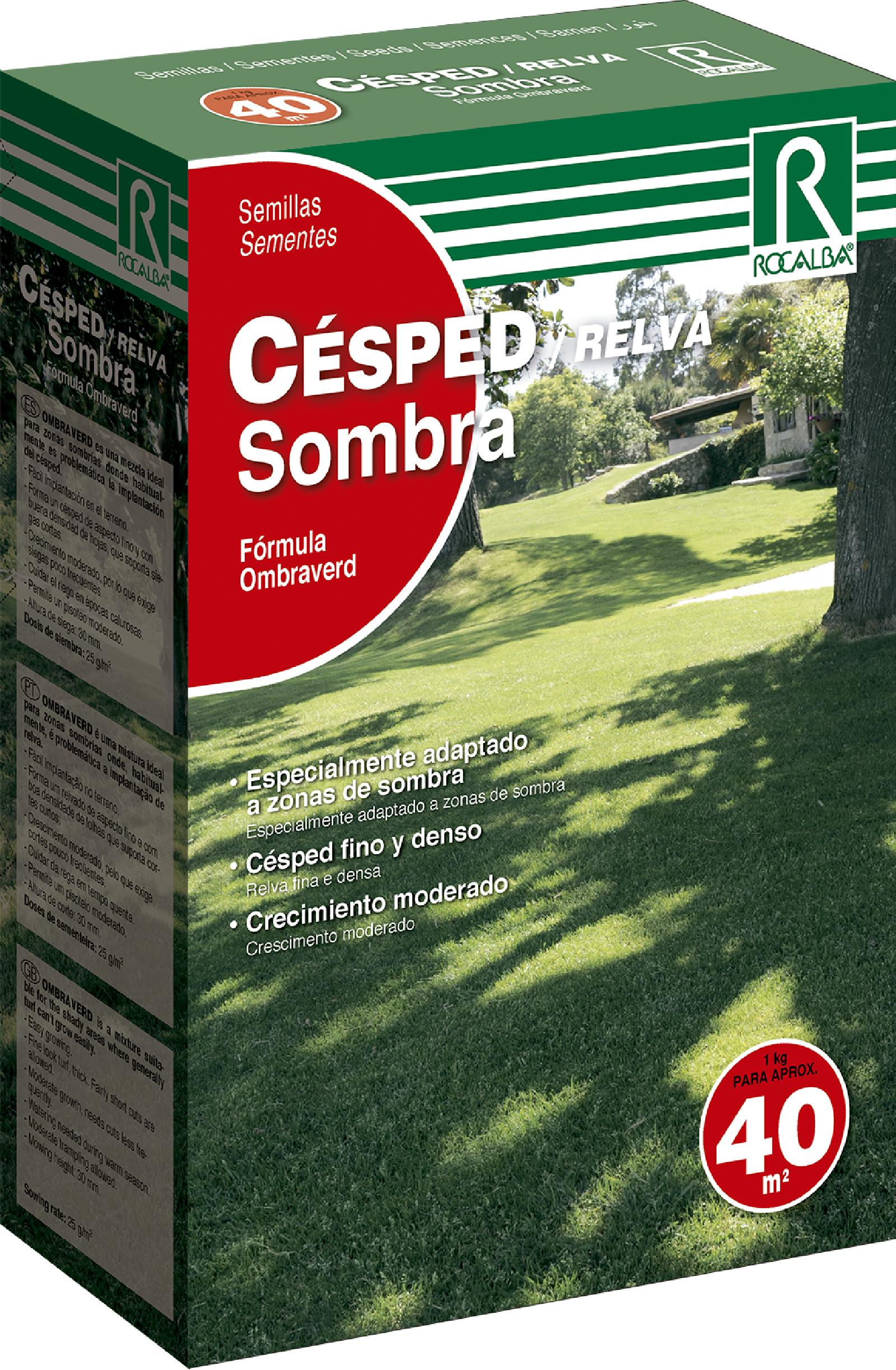 Fűmag Rocalba Sombra Ombraverd-árnyéktűrő 1 kg