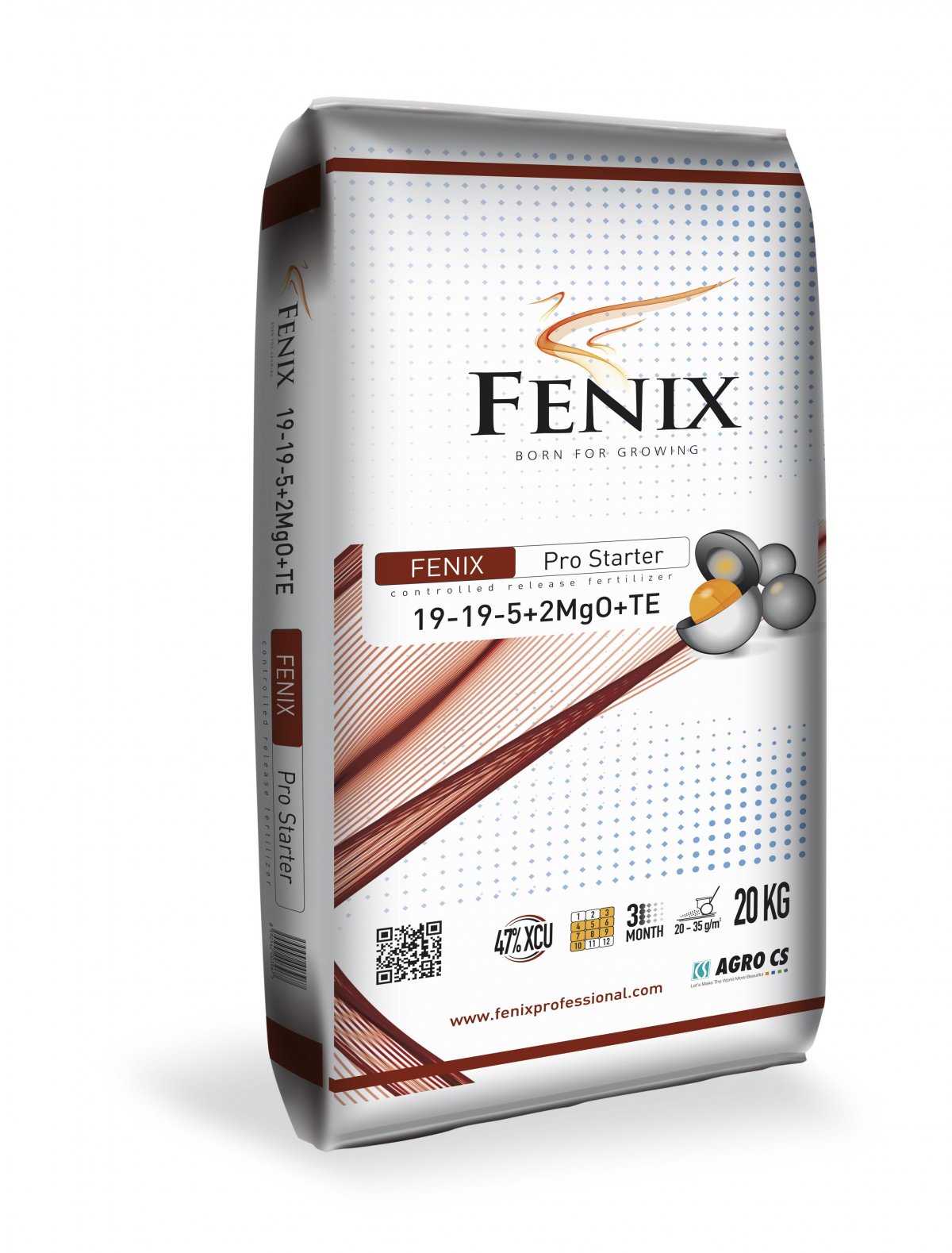 Fenix Pro Starter gyeptrágya 19-19-5+2MgO+TE 20 kg