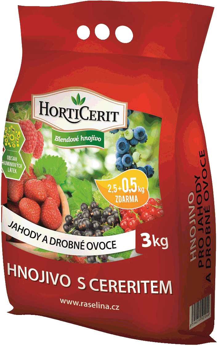 Granulated fertilizer (Horticerit) Strawberry and small fruit 3 kg