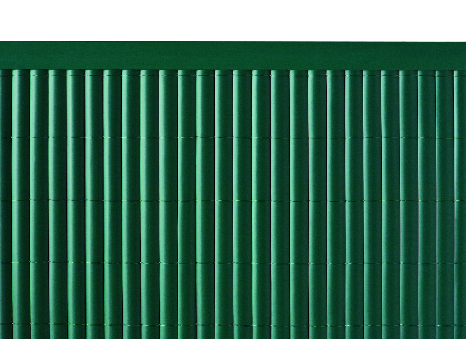 Oval plastic reed Litecane PVC green 2x3 m