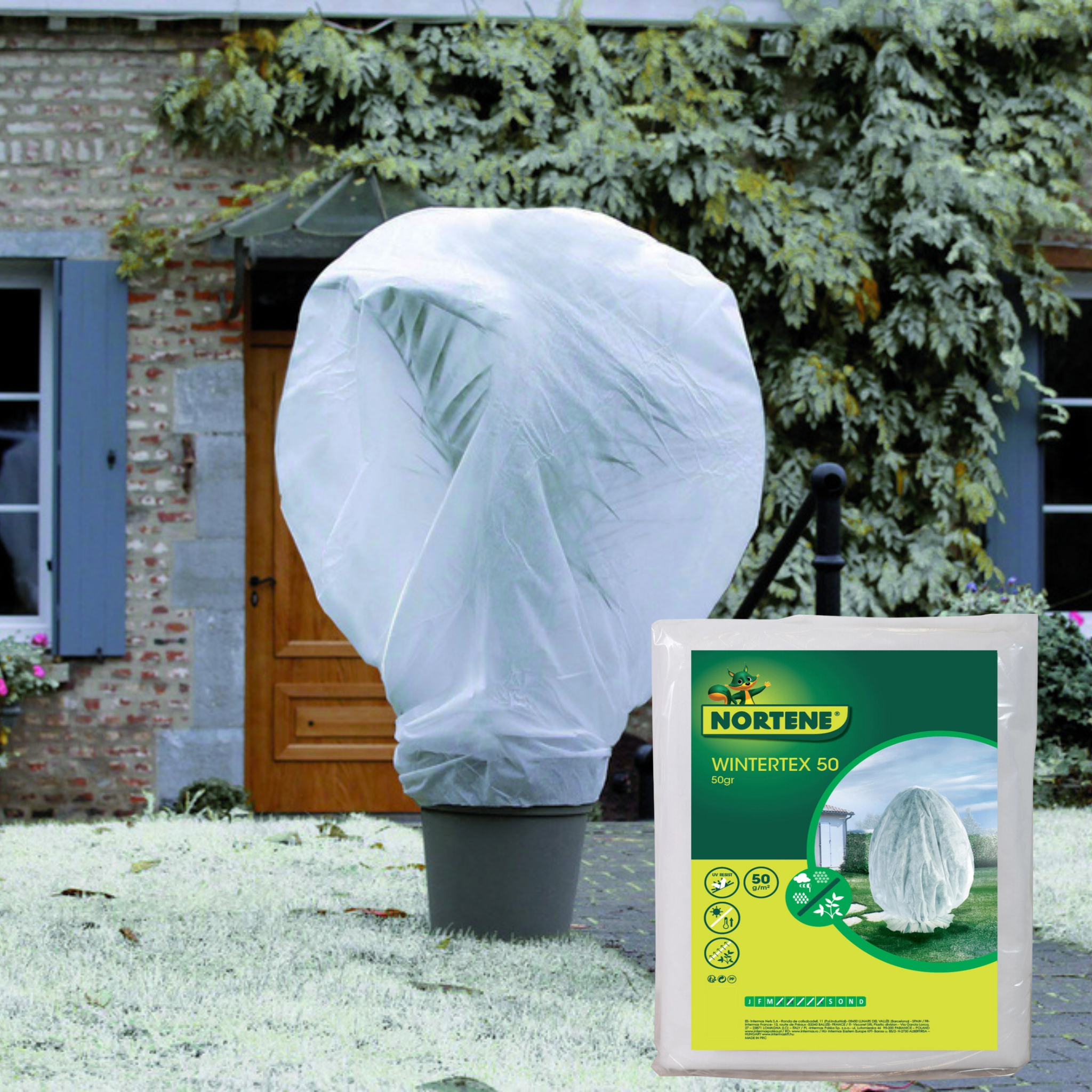 Átteleltető filc Wintertex 50 50g/m2 1,6x5 m