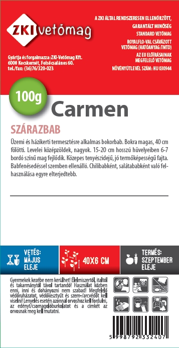 Edible dry beans Carmen 75 g ZKI