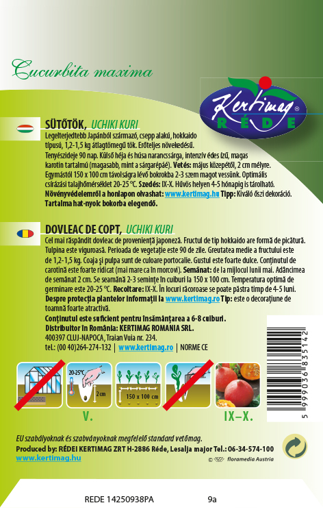 Pumpkin Uchiki kuri 3 g