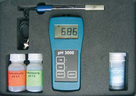 pH 3000 - professional digital pH meter kit