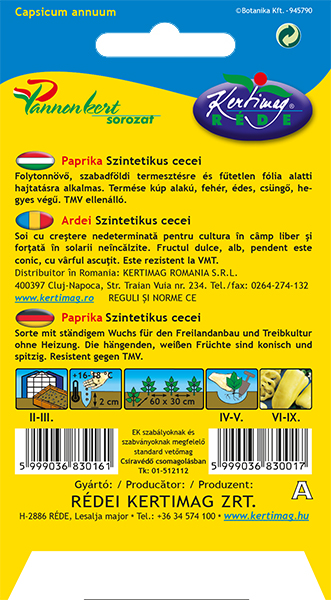 Sweet pepper Synthetic mash 0,5 g