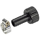Suction hose connector (1")