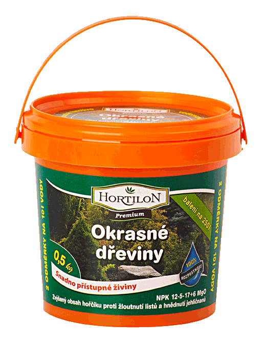 Bucket of granulated fertilizer (Hortilon) Dysshrub 0,5 kg