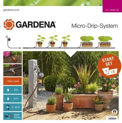 MD öntöző indulókészlet cserepes növényekhez M automatic Gardena