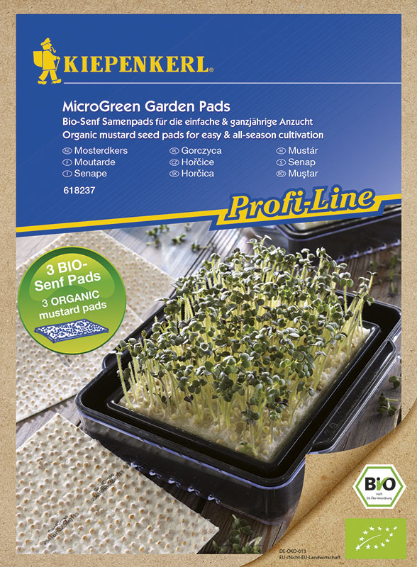 Micro Vegetables Organic Mustard seed pillow refill Kiepenkerl 3 pcs