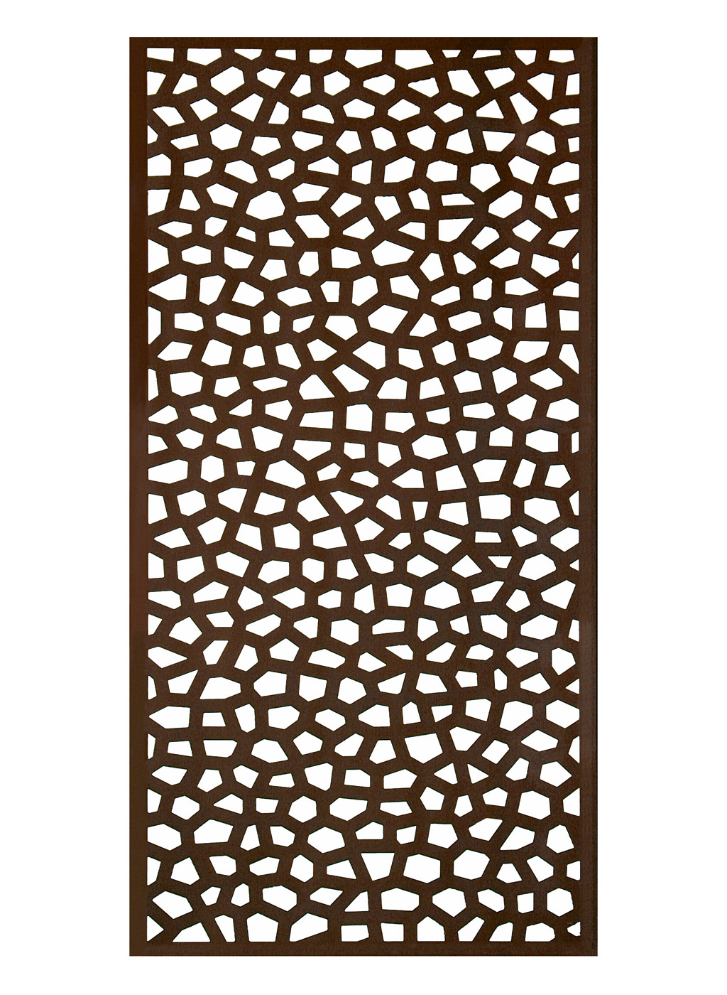 Decorative PP panel Mosaic 1x2 m brown
