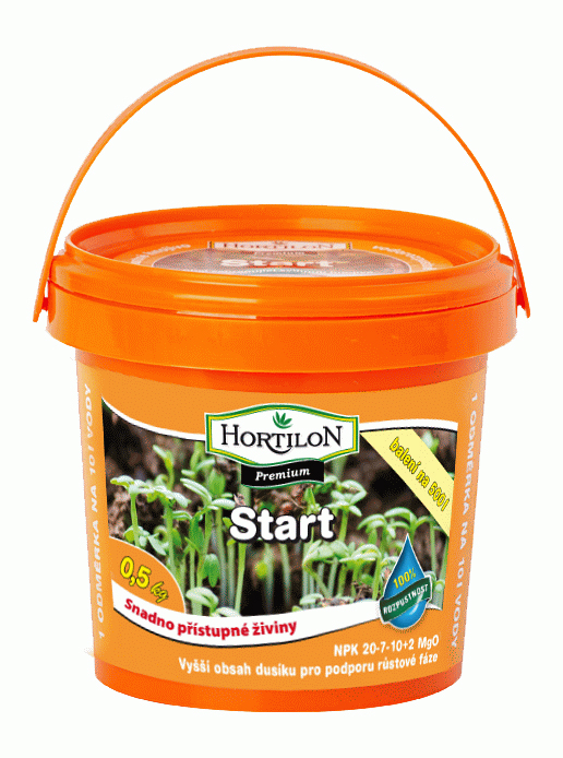Bucket granulated fertilizer (Hortilon) Start 0,5 kg