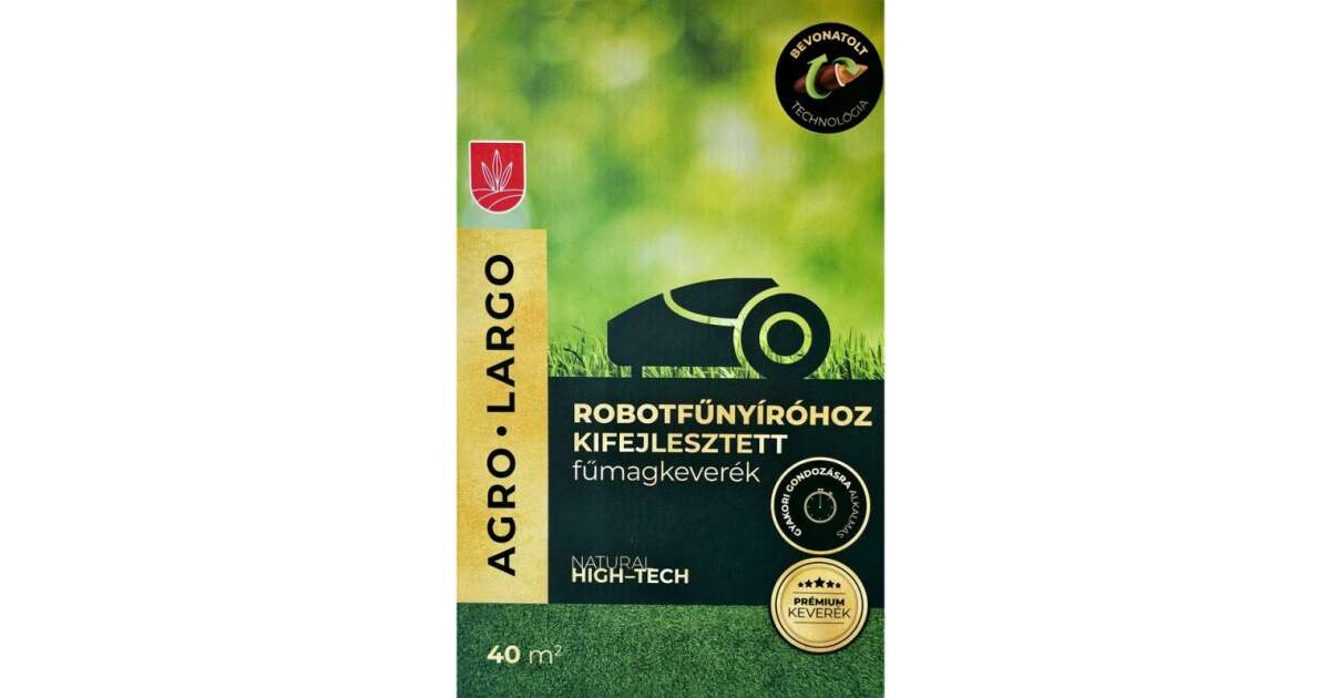Fűmag Robotfűnyíróhoz kifejlesztve Agro-Largo 1 kg