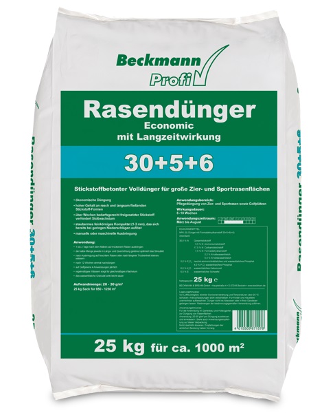 Beckmann spring long-acting lawn manure 30-5-6 25 kg