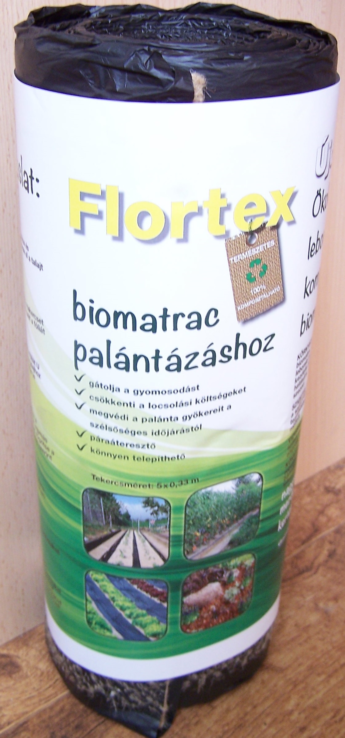 Flortex organic mat for planting 5x0,33m