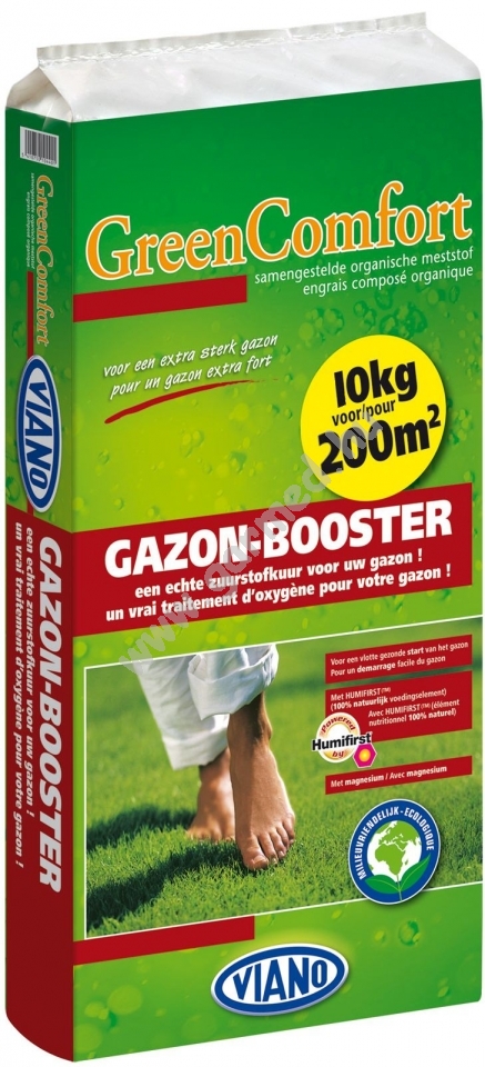 Viano Lawn Boost szerves gyeptáp starter 12-3-3+3MgO 10 kg