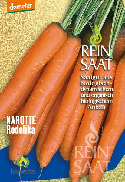 Carrot organic Rodelika Rein Saat approx. 50 seeds