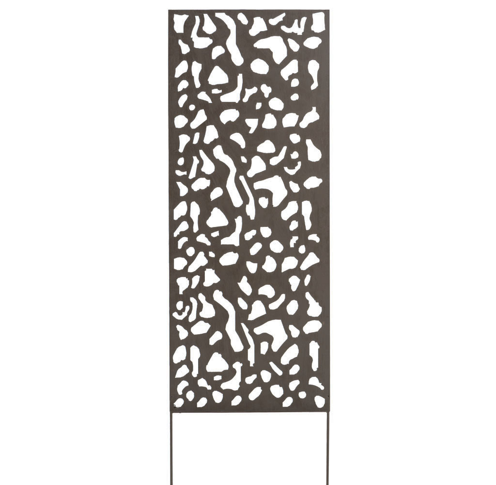 Metal panel with decorative motifs Decoration panel 0,6x1,5 m 2012058