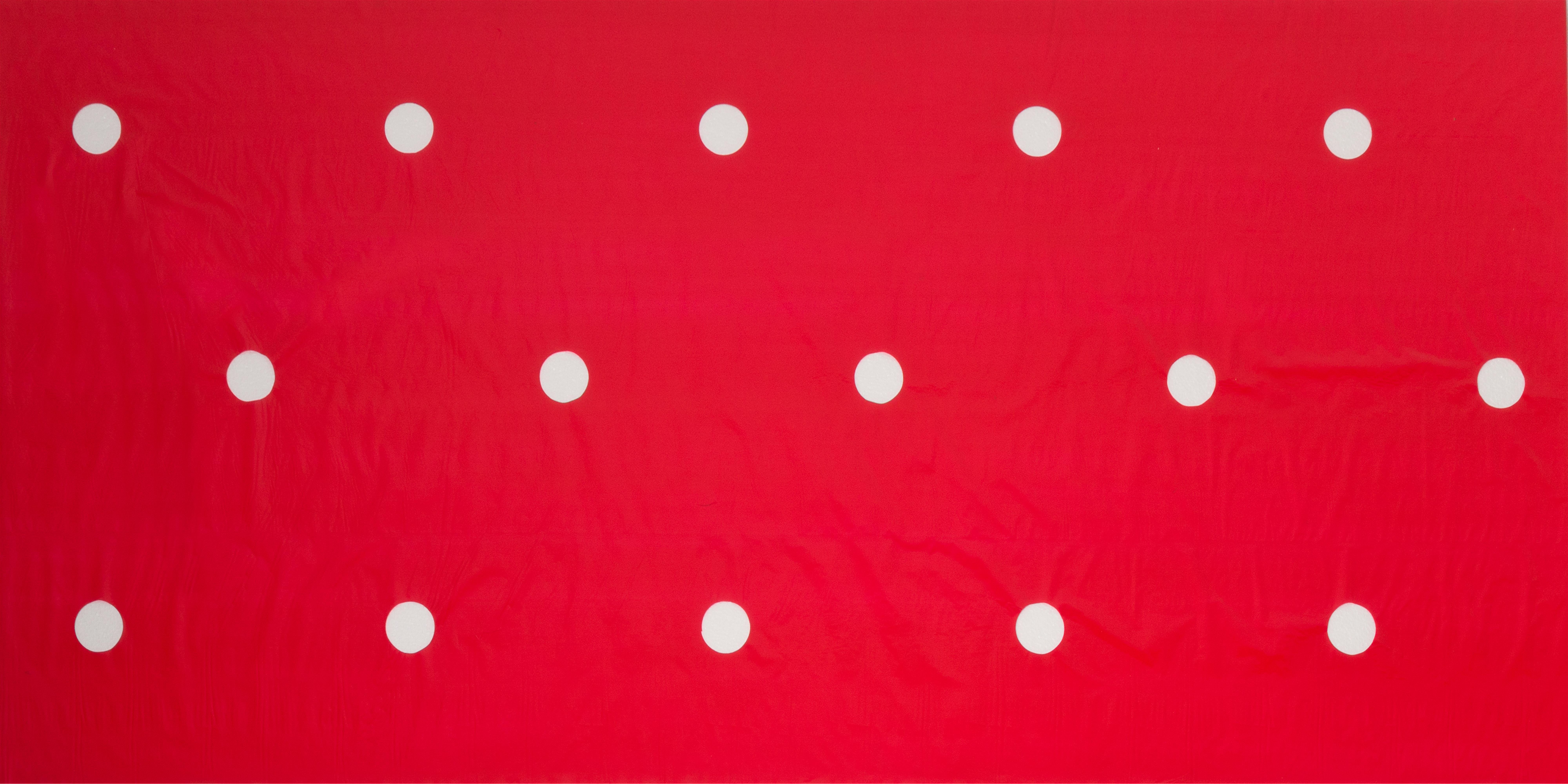 Takarófólia EPERHEZ piros 25 mikron60x60mm átmérőjű ültetési lyukakkal 0,95x5m