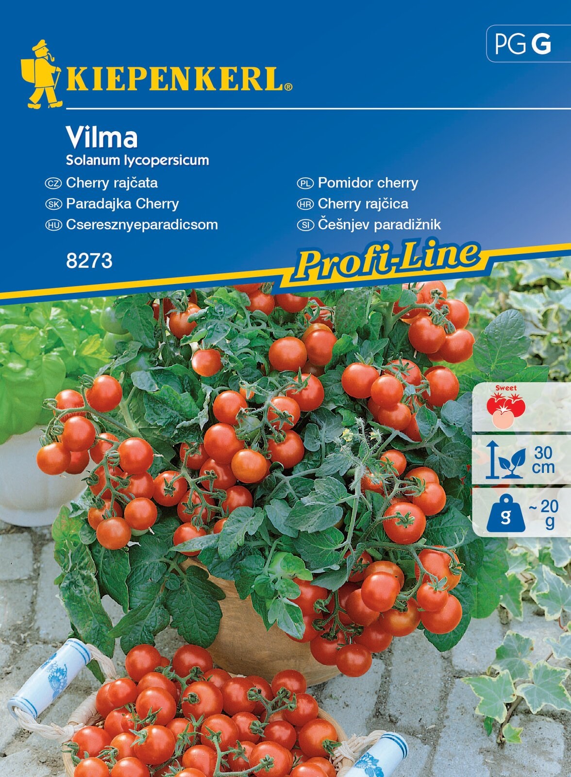 Cherry tomatoes Vilma 10 seeds Kiepenkerl