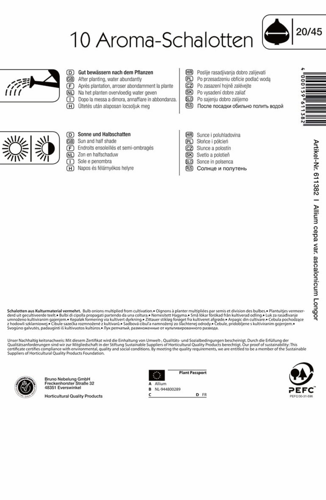 Onion Salad Onion Longor oblong Kiepenkerl 10 pcs