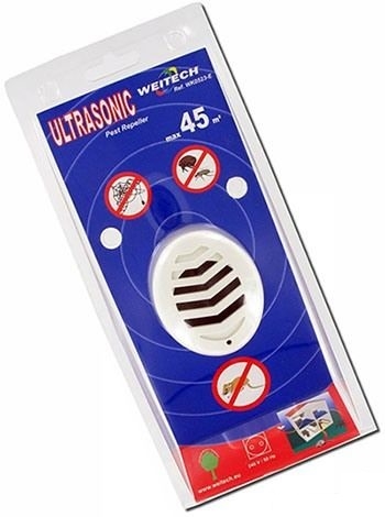 Ultrasonic pest alarm 45m2 Weitech 3 pcs