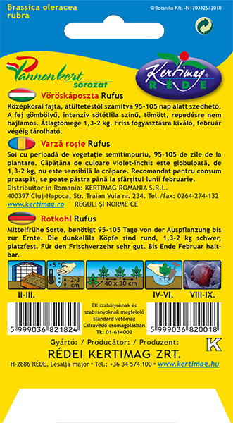 Red cabbage Rufus 2 g