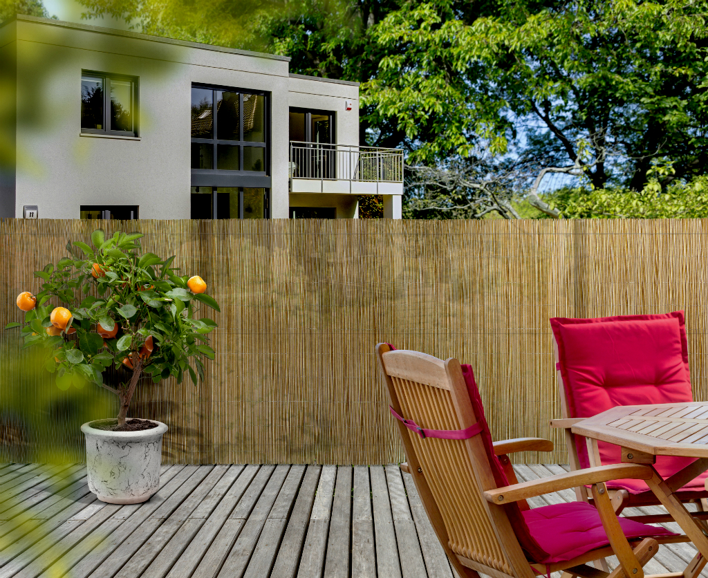 Synthetic reed Fency Wick natural 2x3 m