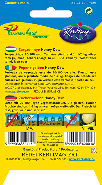 Sárgadinnye Honey Dew 2g