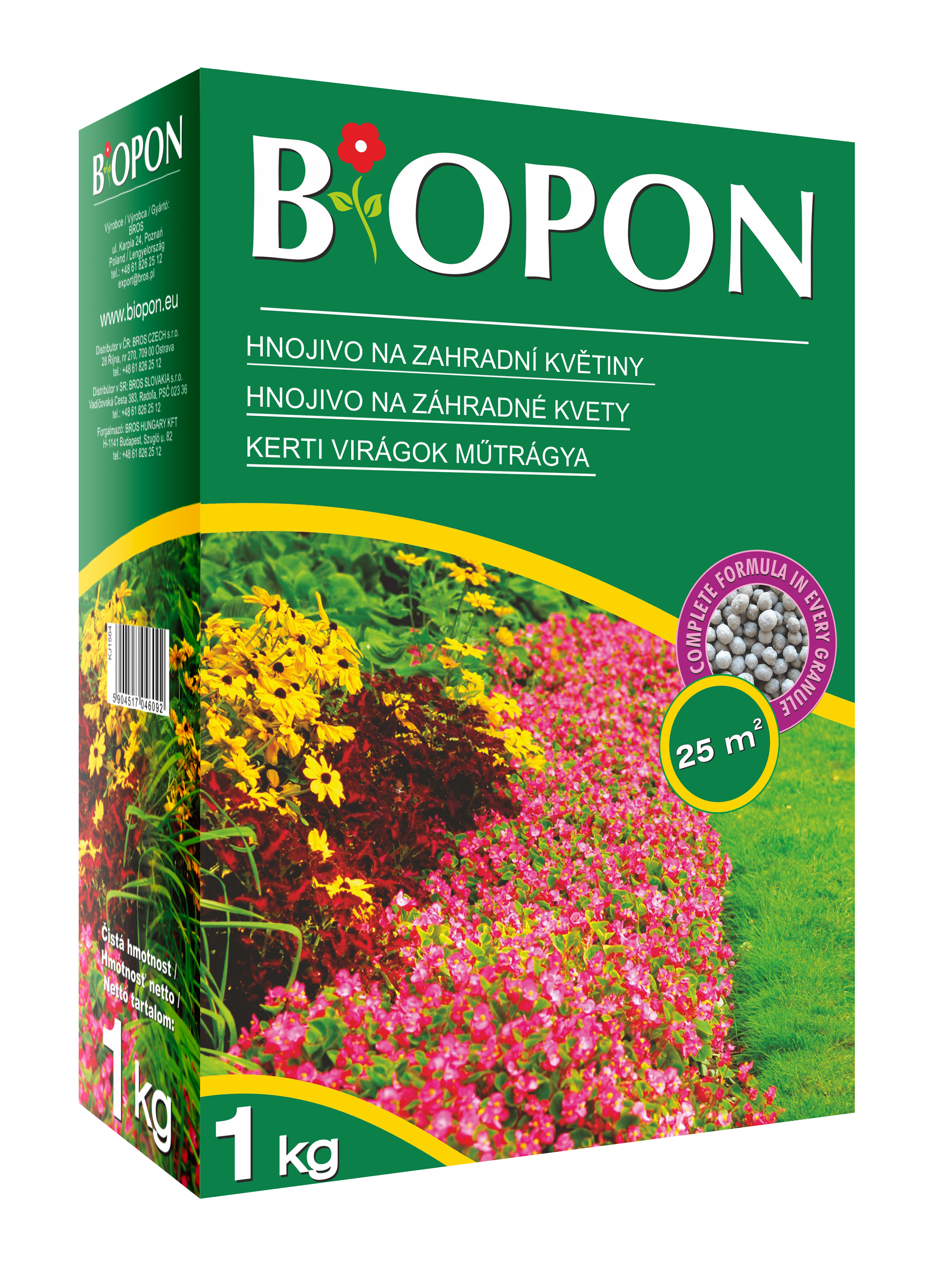 Biopon fertilizer for garden flowers 1 kg