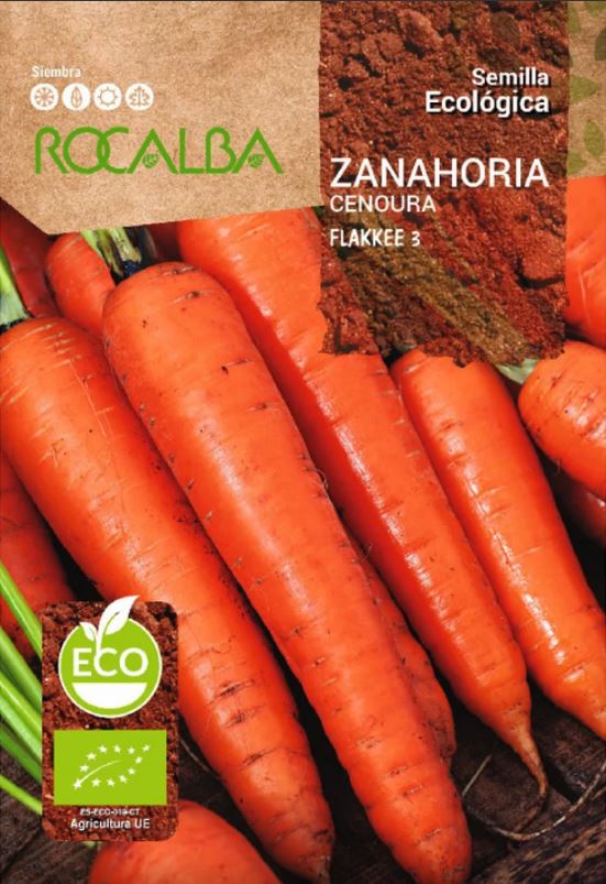 Sárgarépa Flakkee 3 (ECO) Rocalba 3 g