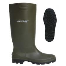 Rubber boots Dunlop Pricemastor green size 45