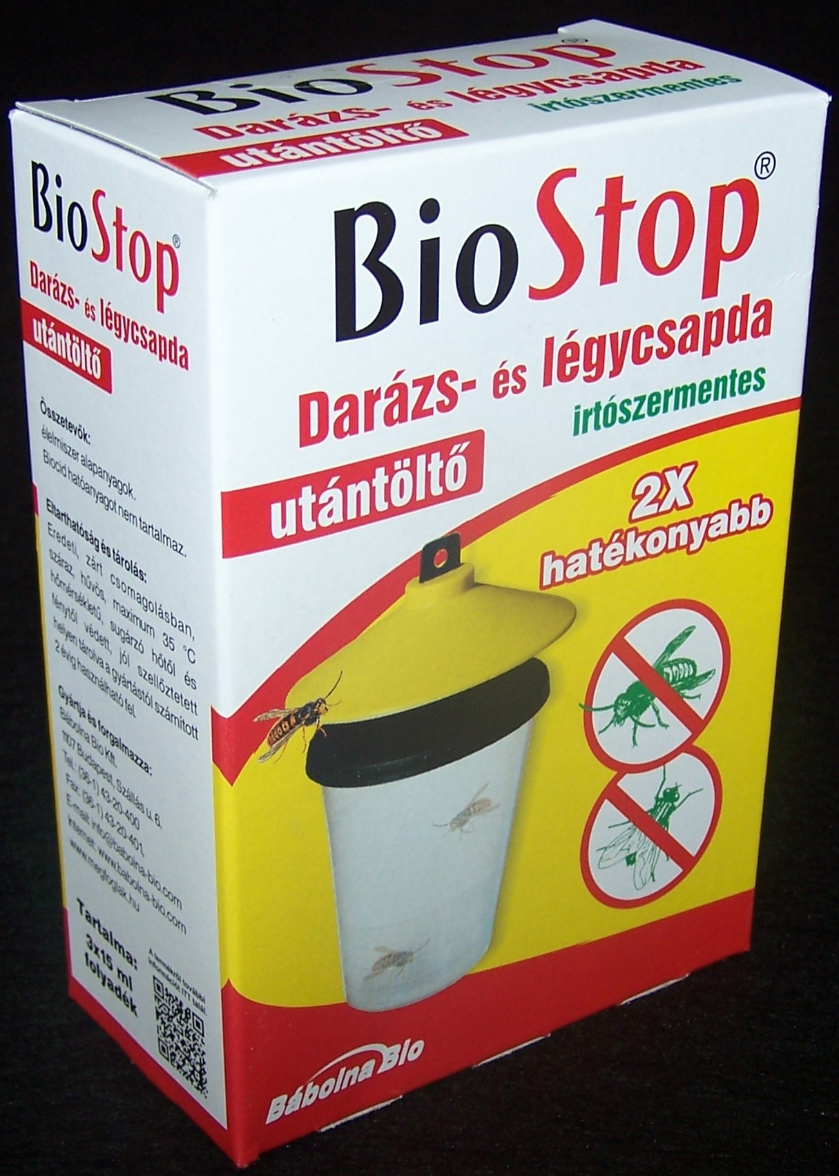 Biostop wasp fly trap refill 3 pcs