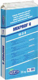 Viano Mixprof 4 szerves trágya 10-3-9 25 kg