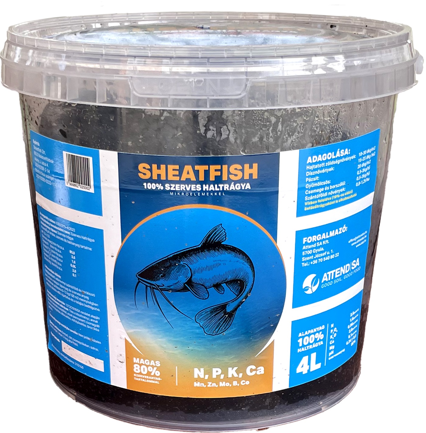 Haltrágya Sheatfish 4 l