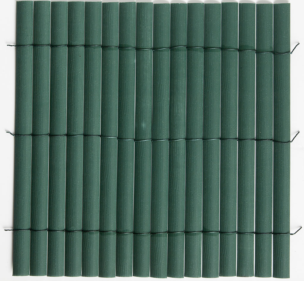Műanyag nádfonat Plasticane, zöld színű 1x5 m